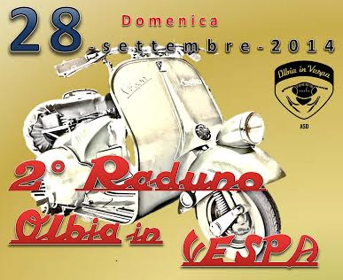 Olbia. Domani grande festa con il secondo raduno dedicato alla Vespa