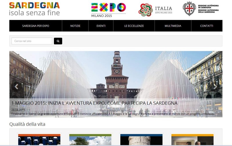Sardegna all'Expo: 25mila visitatori nei primi 2 giorni