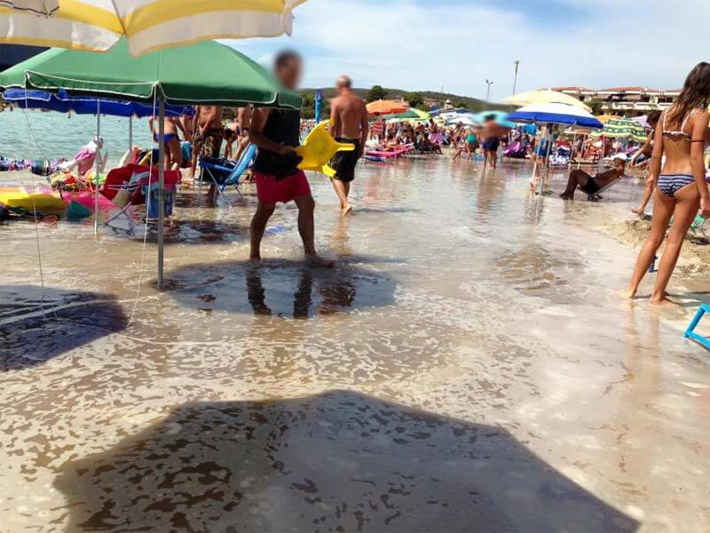 Golfo Aranci. Erosione spiagge: e la Terza non c'è (quasi) più