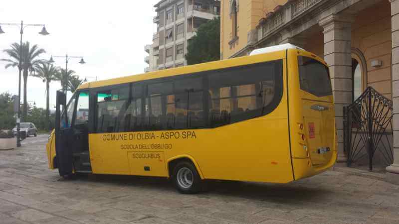 Olbia, Aspo: aperte iscrizioni per lo scuolabus