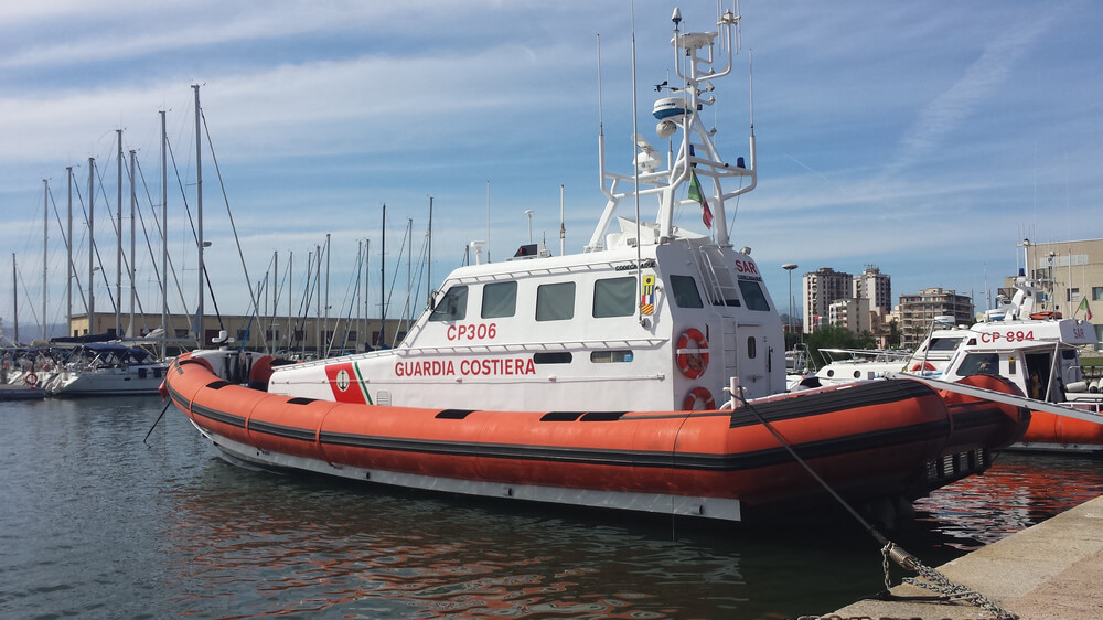 La Motovedetta SAR olbiese è arrivata a Lampedusa!