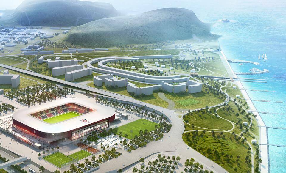 Cagliari Calcio: ecco il nuovo stadio