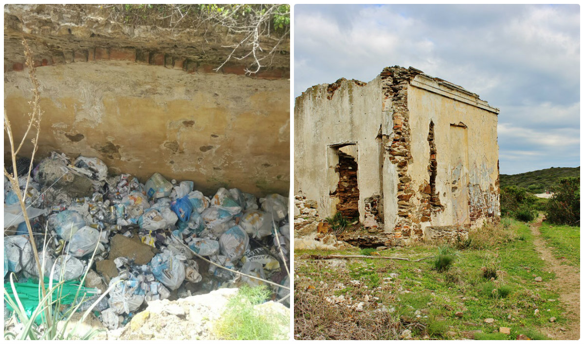 Olbia: degrado in una delle zone più belle della città