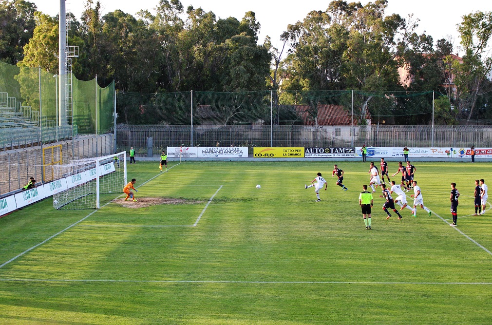 Olbia - Cagliari: grande spettacolo al Bruno Nespoli