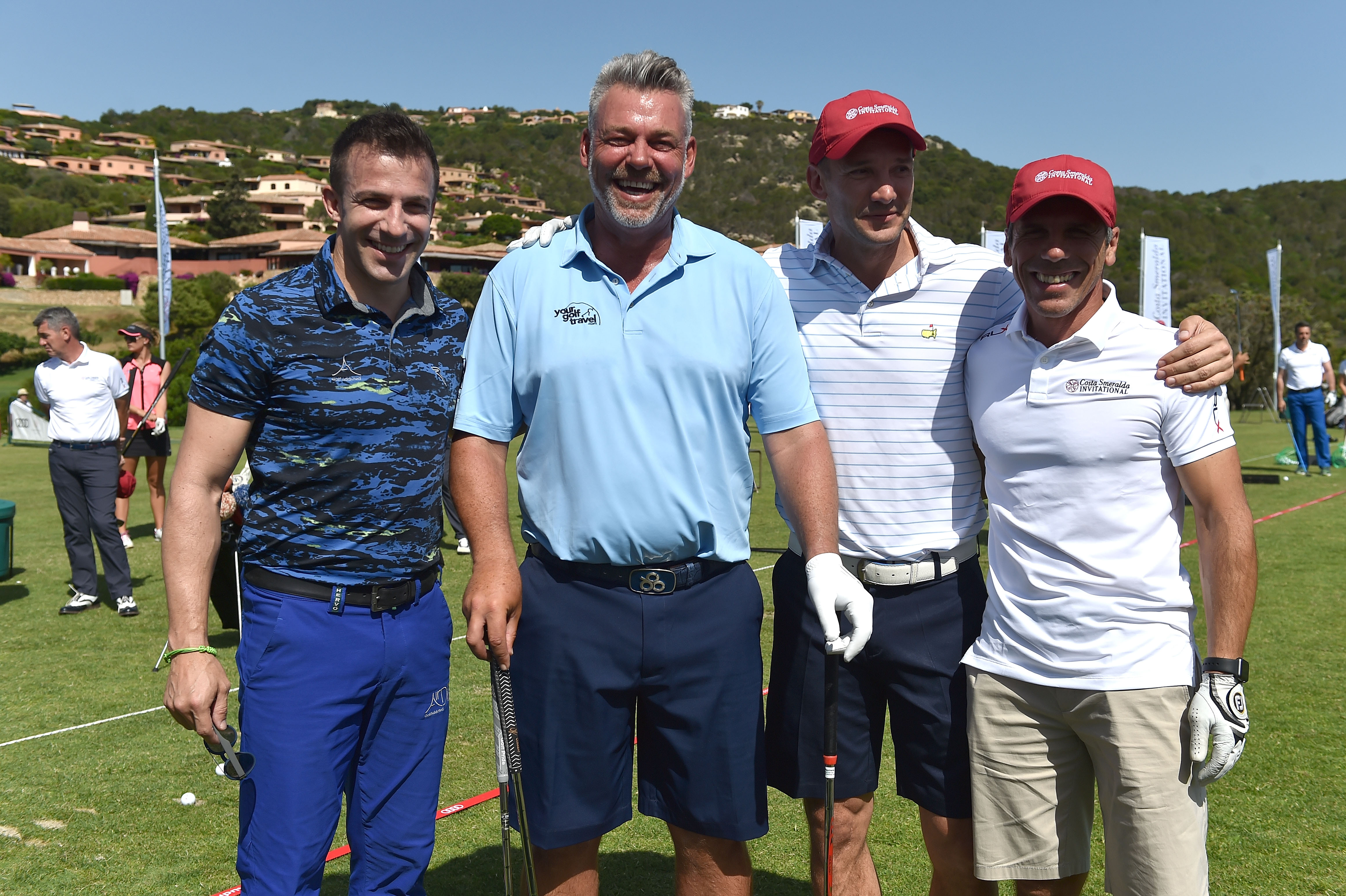 Zola batte Del Piero e Shevchenko: sport e beneficenza al Costa Smeralda Invitational‏