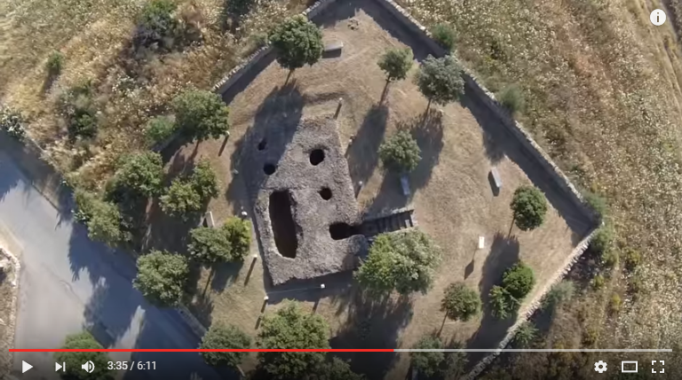 ** VIDEO ** L'acquedotto Romano di Cabu Abbas visto dal drone