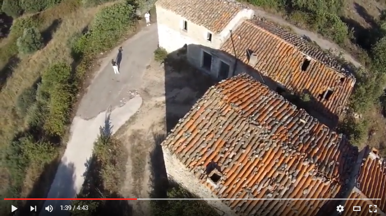 ** VIDEO ** L'antico borgo abbandonato di Badu Andria visto dal drone