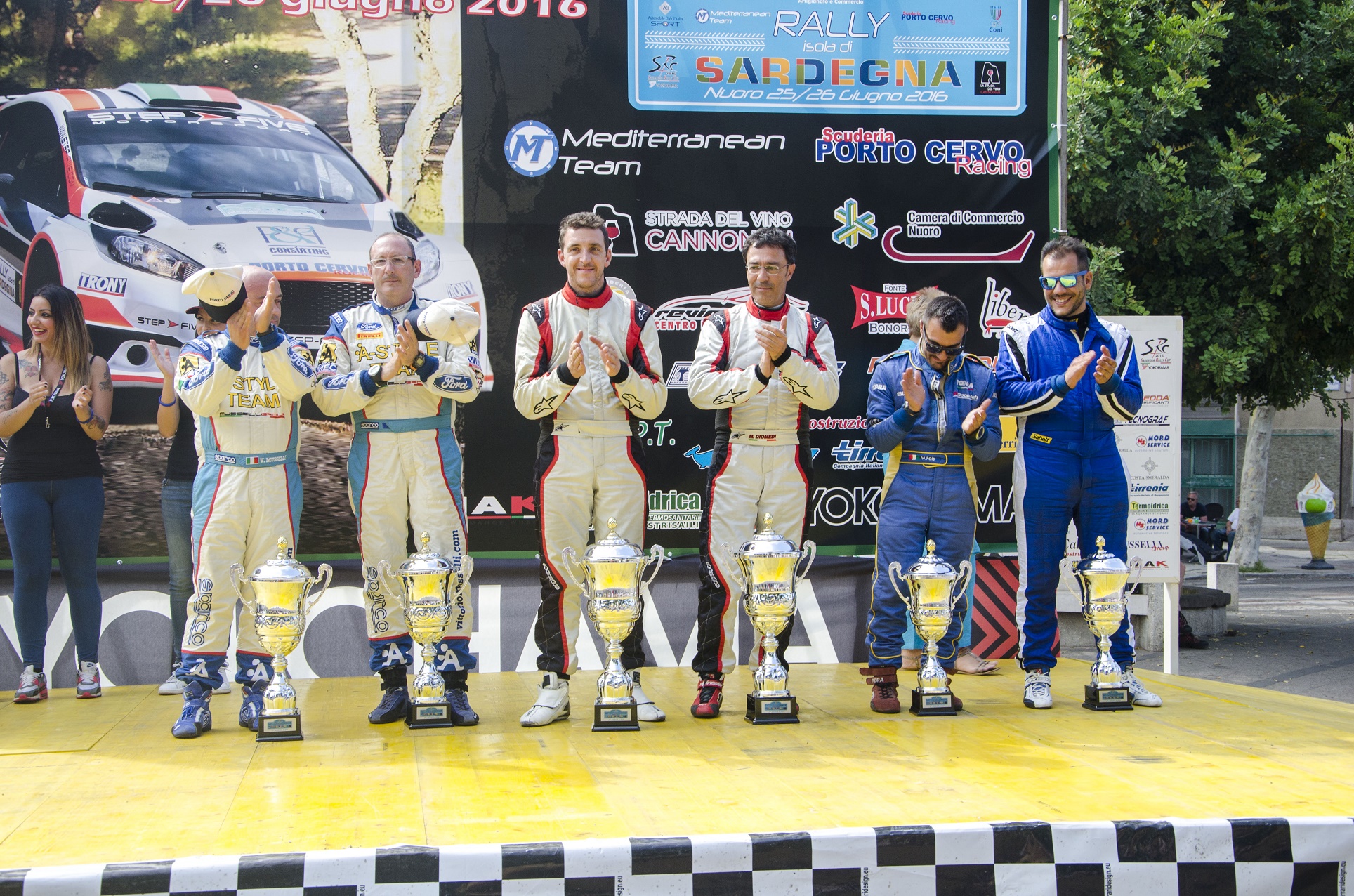 Rally: l'olbiese Diomedi trionfa all'Isola di Sardegna