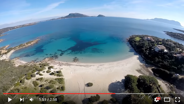 ** VIDEO ** La spiaggia di Sos Aranzos vista dal drone