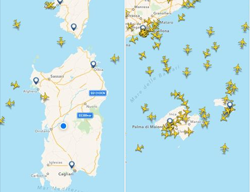 Sardegna VS Baleari: perché da noi i voli sono così pochi?