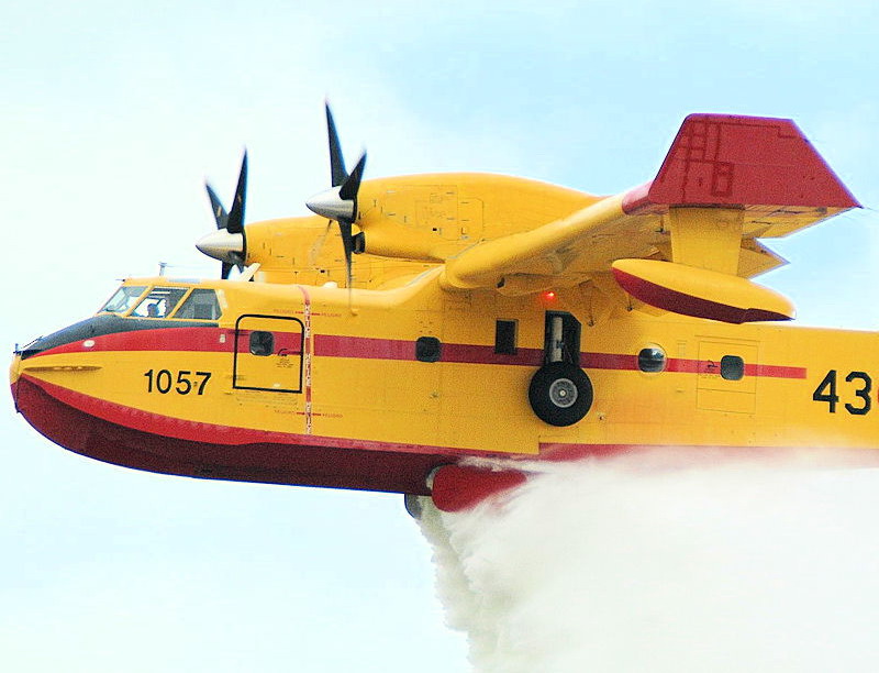 Olbia, campagna antincendi: a giugno arrivano i Canadair