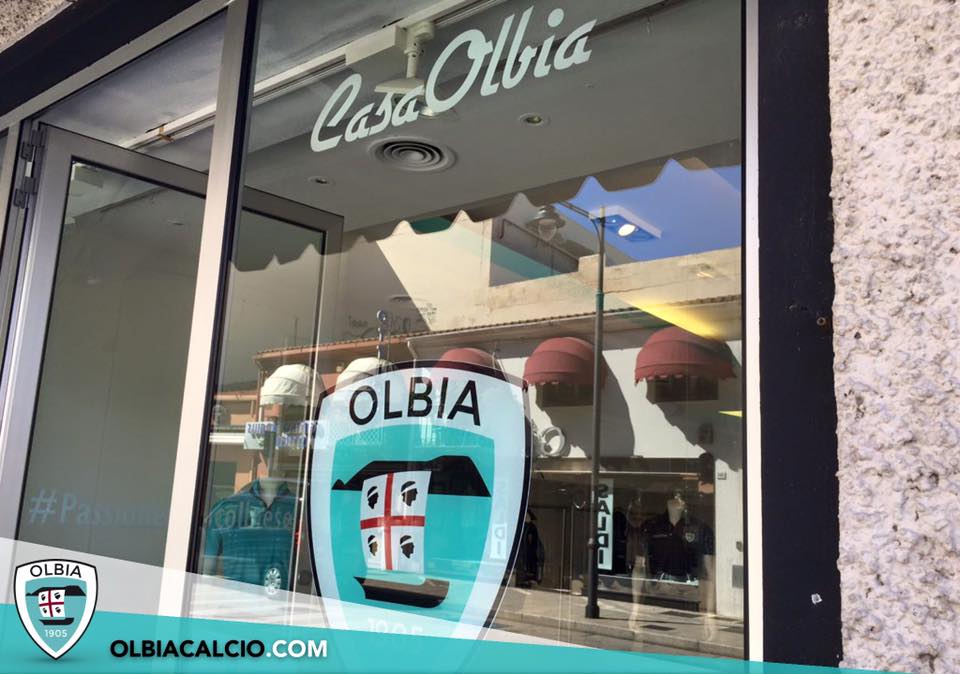 Casa Olbia: venerdì si inaugura lo store ufficiale dell'Olbia Calcio