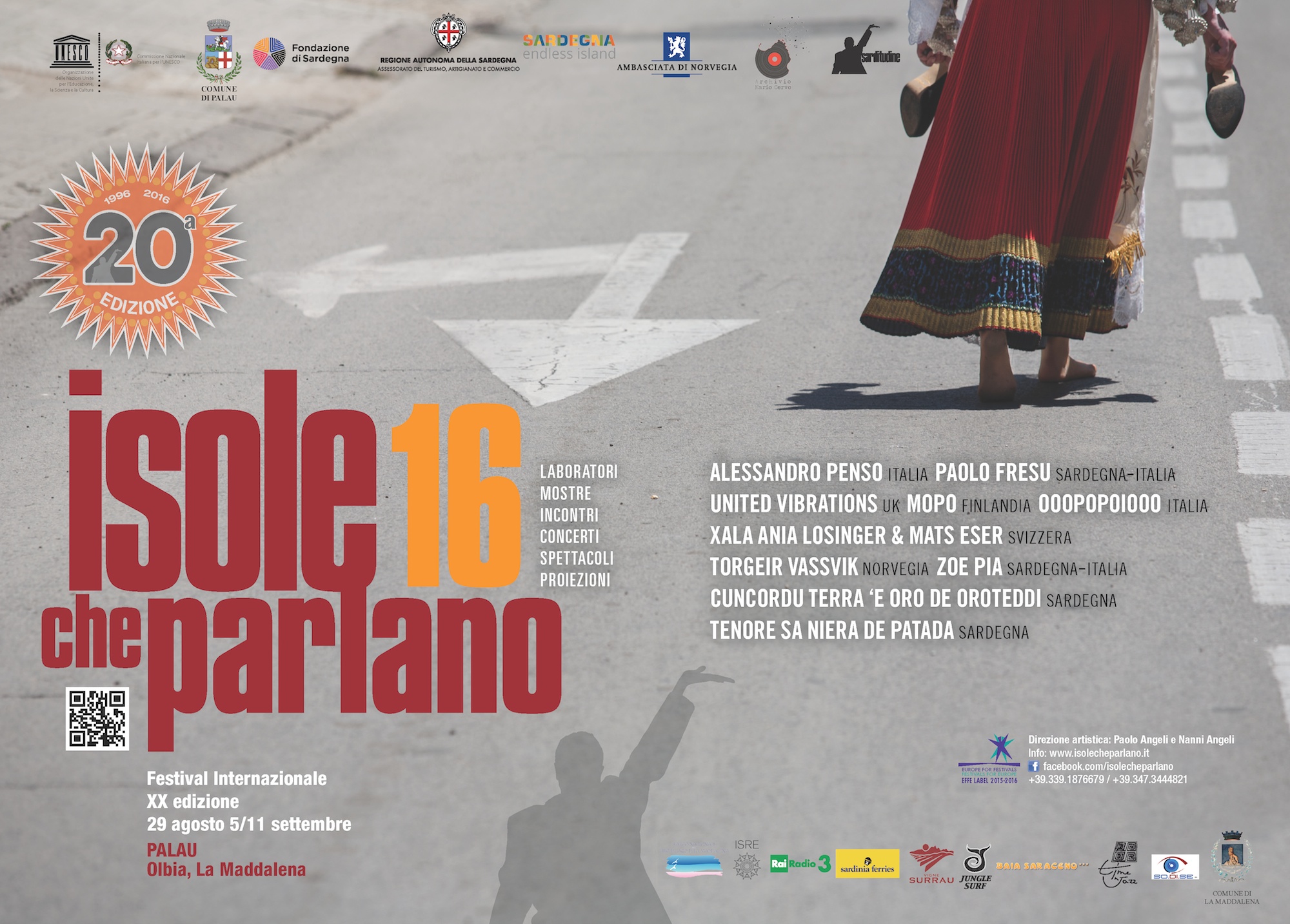 Isole che Parlano 2016: laboratori, mostre, incontri, concerti, spettacoli e proiezioni