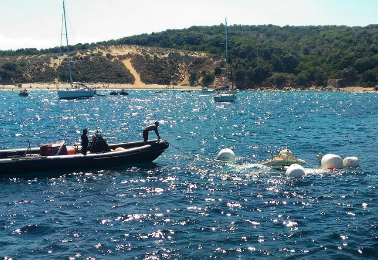 Recuperata barca affondata a Ferragosto: trovato il cane disperso