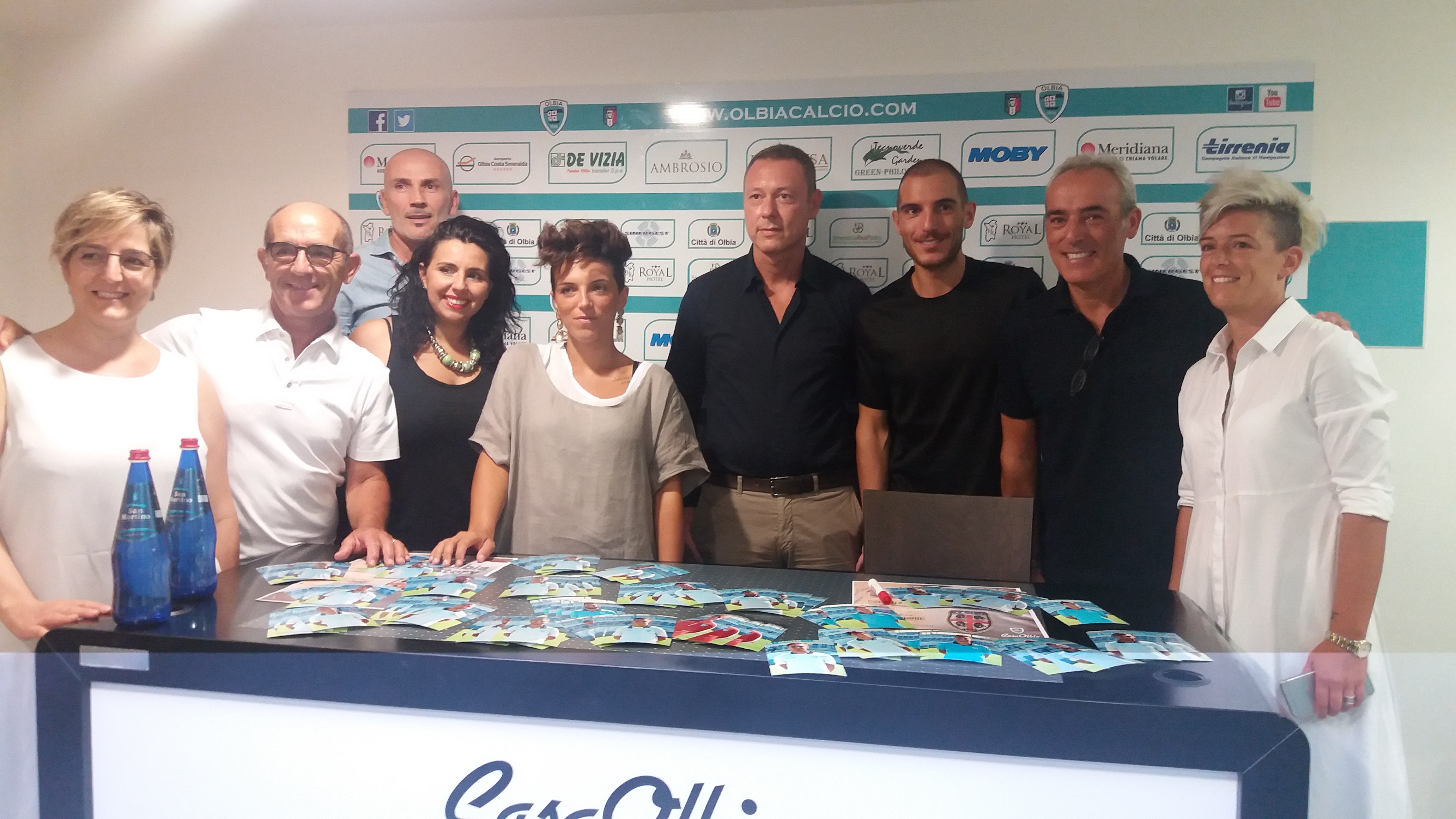 L'Olbia Calcio diventa grande: inaugurata Casa Olbia con Francesco Pisano