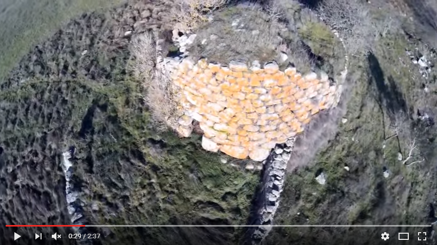 *VIDEO* Su Nuraghe Ruju di Buddusò visto dal drone