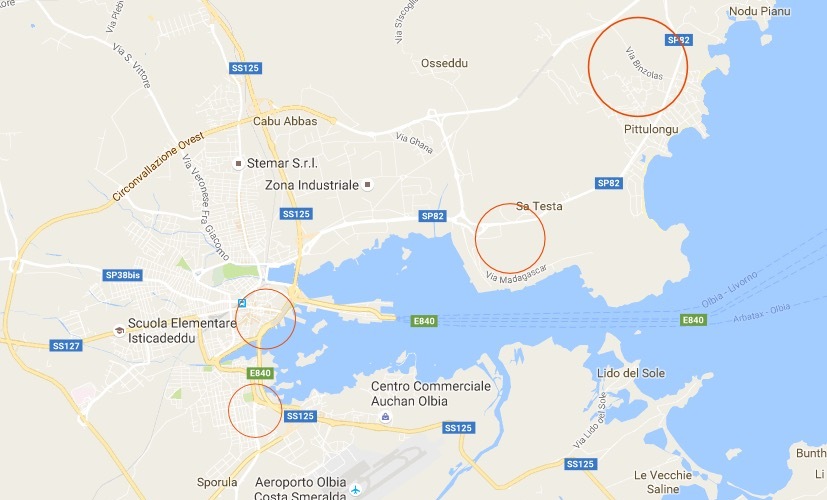 Olbia: ecco la mappa delle discariche abusive