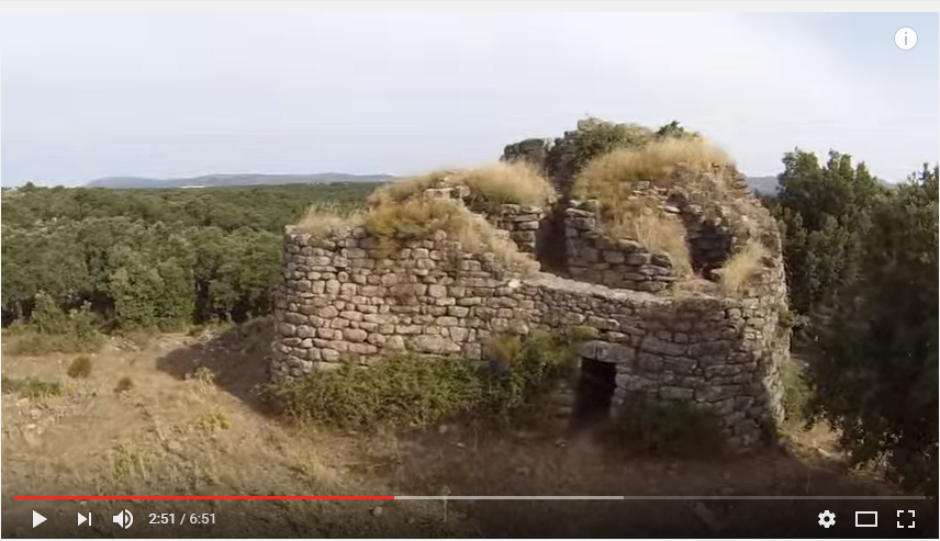 *VIDEO* Il nuraghe Loelle il bosco e di querce visti dal drone