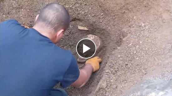 *VIDEO* Olbia: trovato uno scheletro in via D'Annunzio