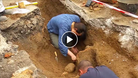 *VIDEO* Olbia: ancora scheletri in via D'Annunzio