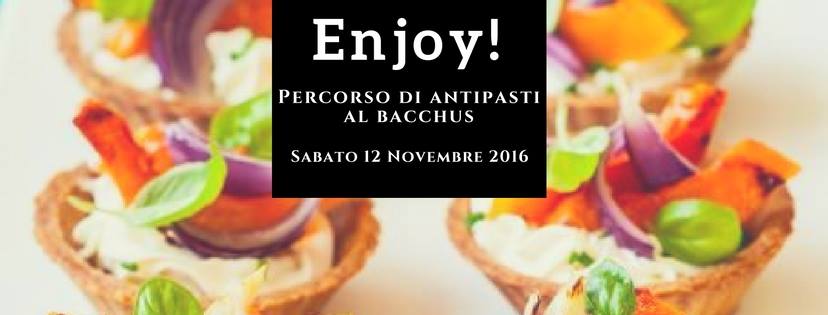 Questo Sabato da Bacchus Ristorante: Enjoy! La cena con degustazione autunnale.