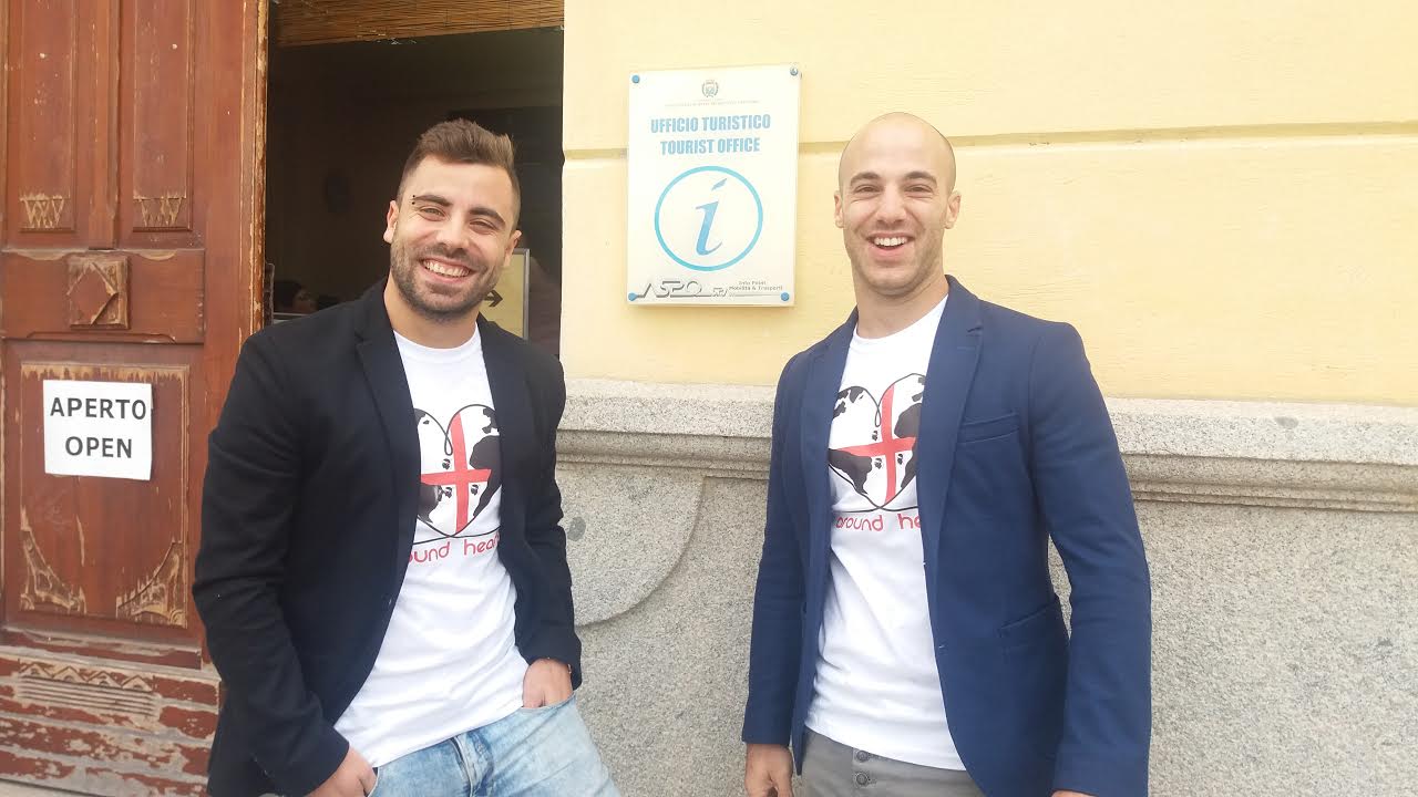 Olbia, parte Around Heart: Livio Mudulu e Gabriele Careddu ambasciatori della Città in Europa