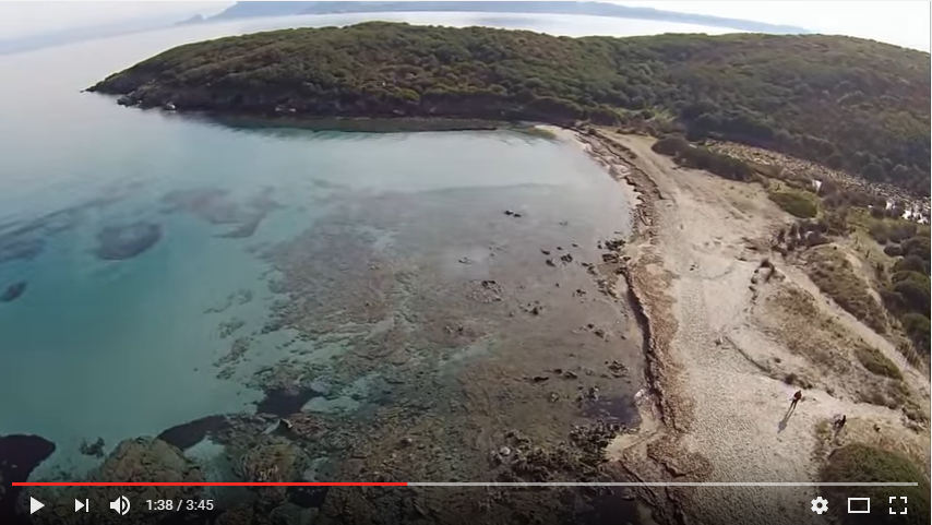 ** VIDEO ** La spiaggia di Pittulongu vista dal drone
