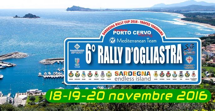 6° Rally d'Ogliastra: 71 iscritti per il 3° appuntamento del Challenge Sardegna Rally Cup