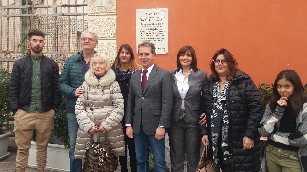 Olbia omaggia Varalto: ecco la targa commemorativa