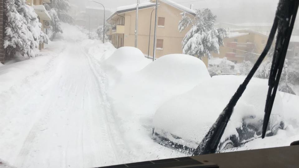 Emergenza Neve: a Fonni situazione sempre più critica