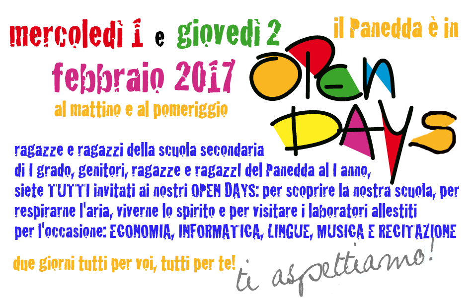 Olbia: Open days dell'Istituto Tecnico Statale 