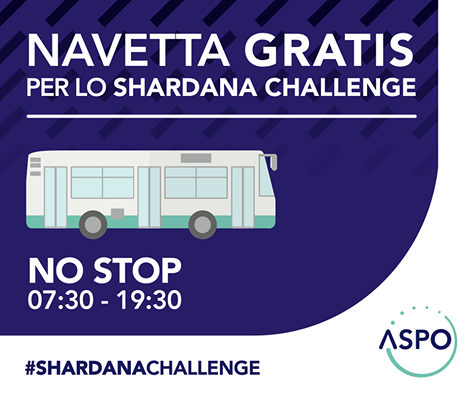 Olbia, Shardana Challenge: ASPO mette a disposizione navette gratuite