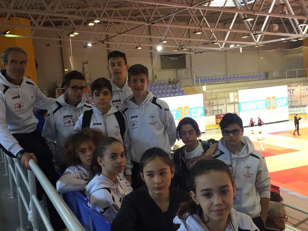 Olbia: buona esperienza per i ragazzi del Kan Judo Olbia alla 30º Budapest cup