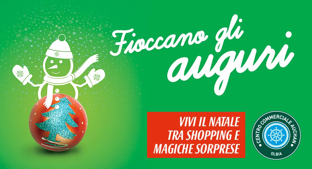 Vivi un Natale tra shopping e sorprese al Centro Commerciale Auchan