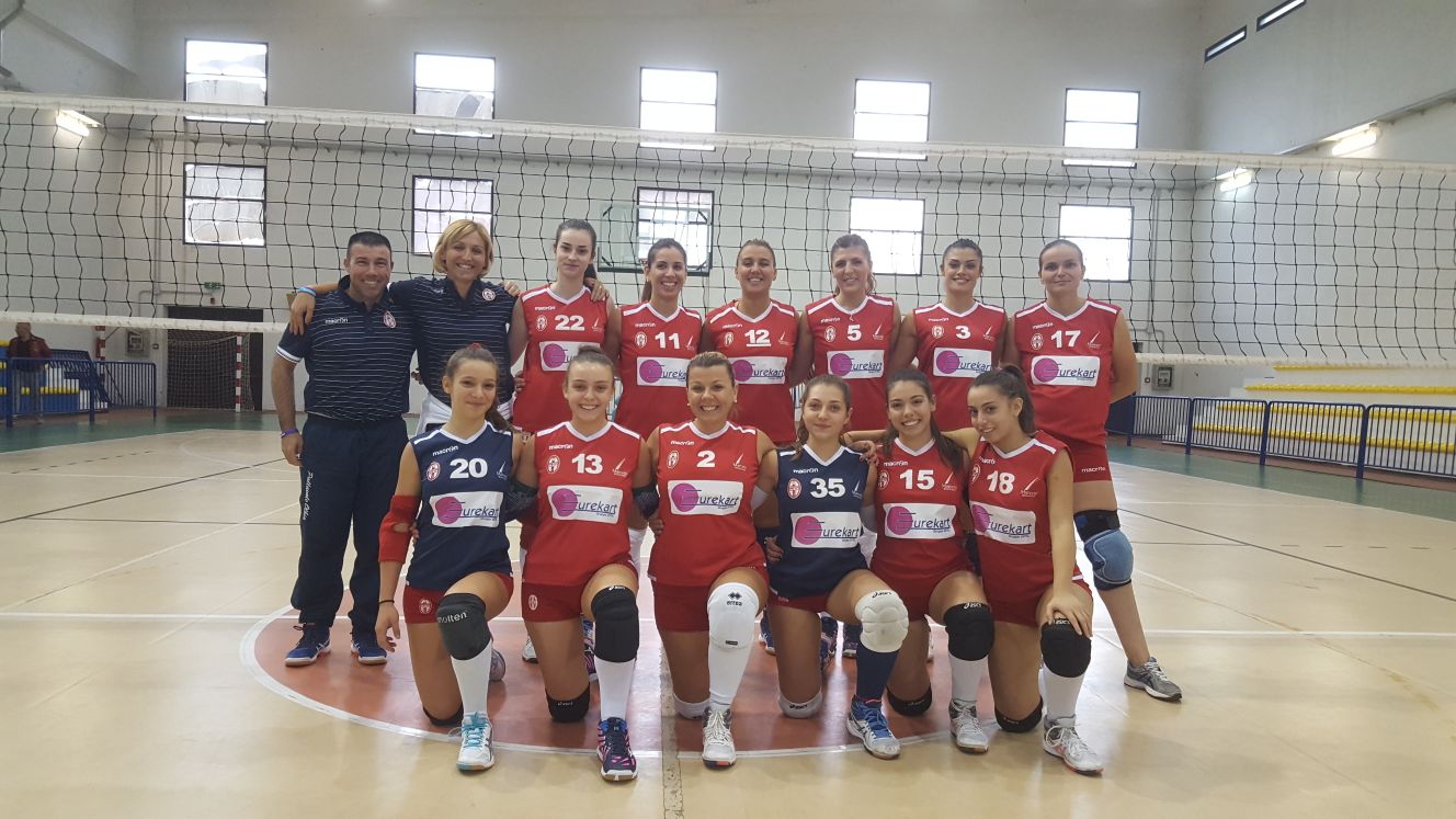 Pallavolo Olbia: le ragazze dell'Eurekart in testa alla classifica!