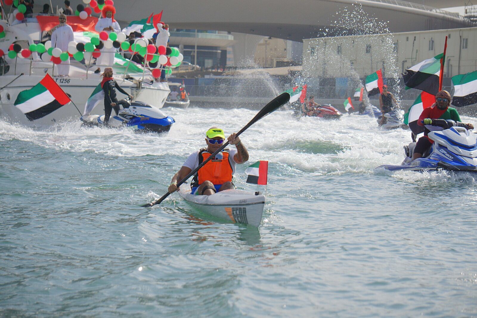 Olbia. Gambella e le pagaiate solidali: ecco Emirates Kayak Expedition