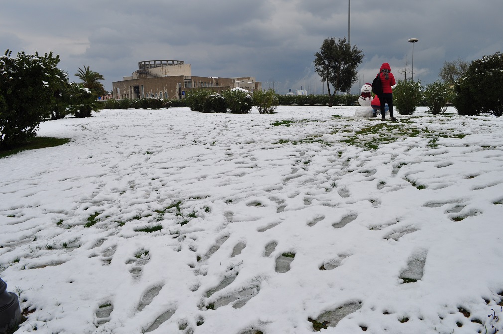 Olbia sotto la neve: ecco cosa è successo