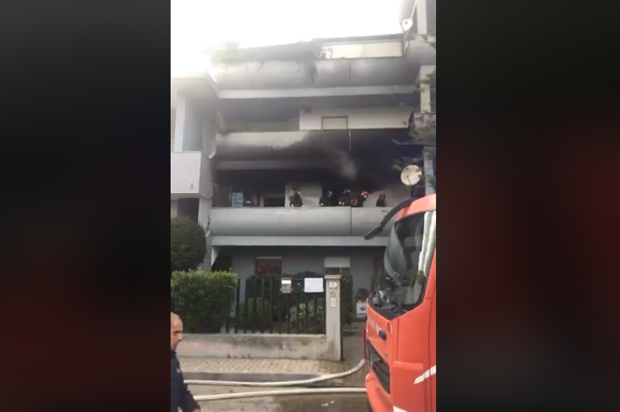 Olbia: esplosione in un appartamento