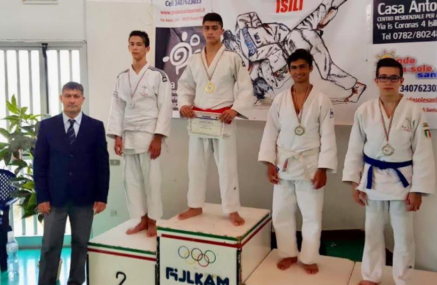 Olbia, Campionati Regionali Judo: 4 medaglie per la Kan Judo Olbia