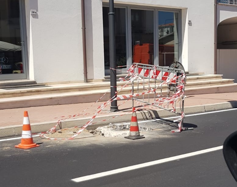 Olbia, il nuovo asfalto 