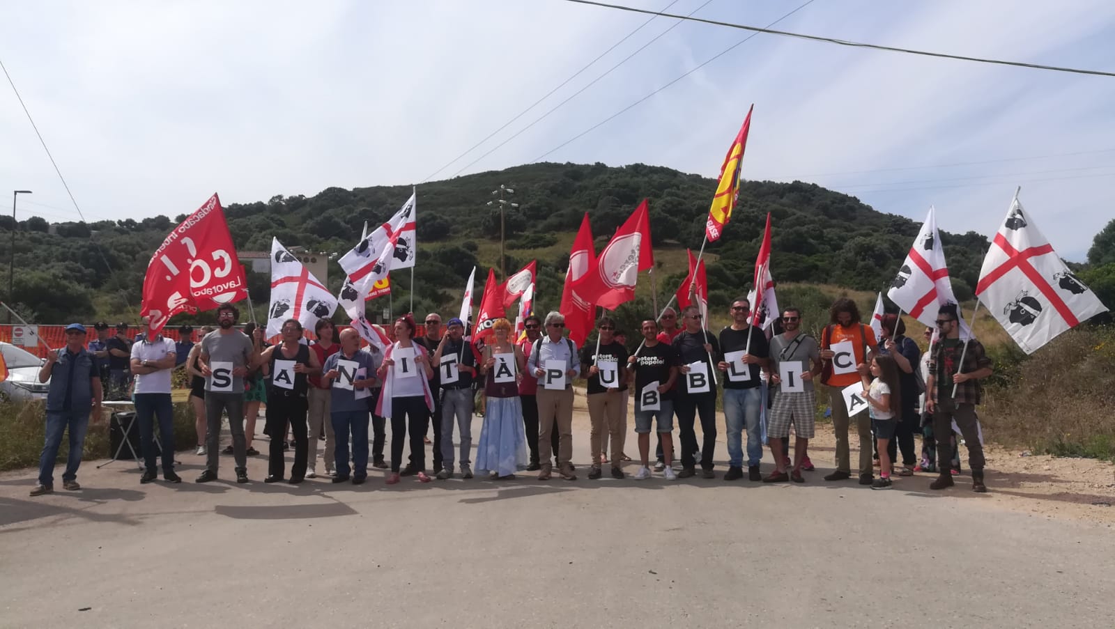 Mater Olbia: la mobilitazione di Caminera Noa continua