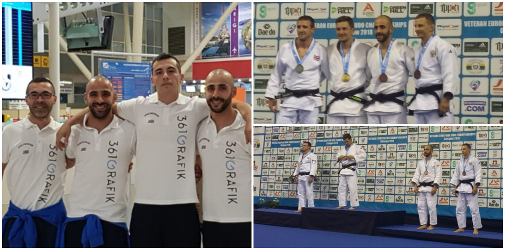 Olbia, Veterans Judo: bronzo europeo per Francesco Degortes