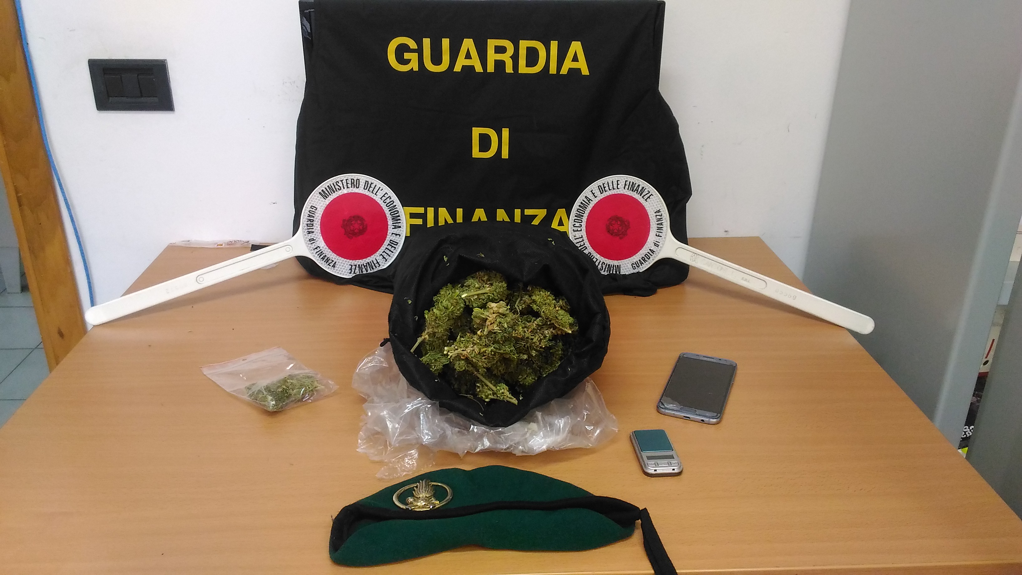 Nord Sardegna: arrestato minorenne con 500 gr di droga