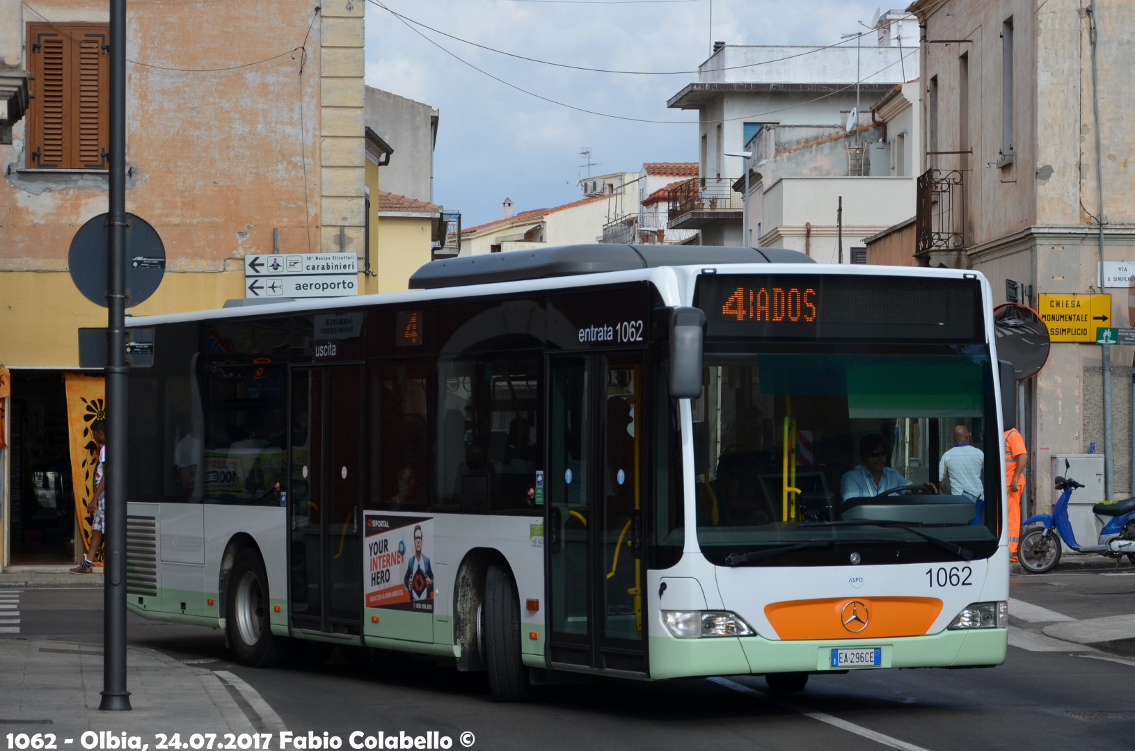 ASPO Olbia: spostato il capolinea della linea 4 per Bados