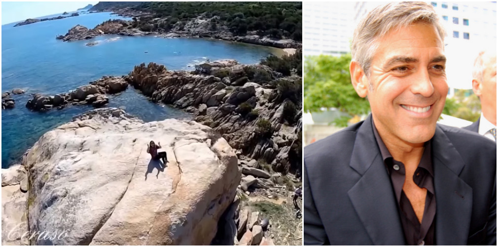 Olbia: il set di George Clooney si trasferisce a Capo Ceraso
