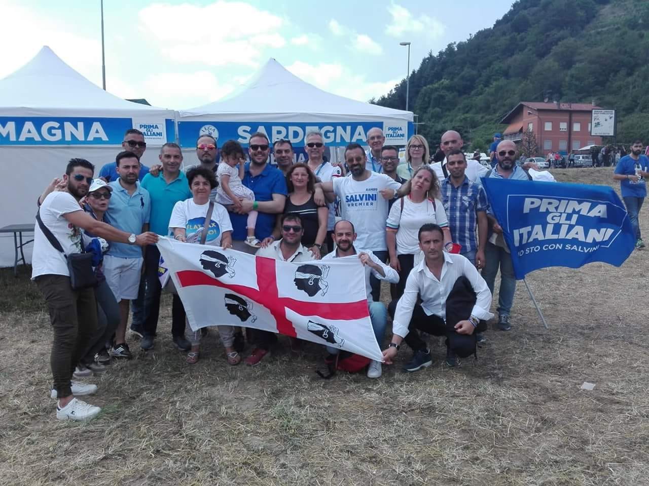 Lega e Salvini: anche Olbia presente a Pontida