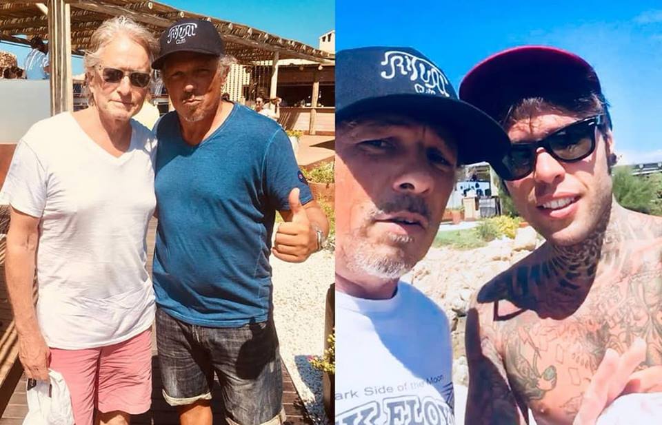 La Maddalena: ci sono anche Michael Douglas e Fedez