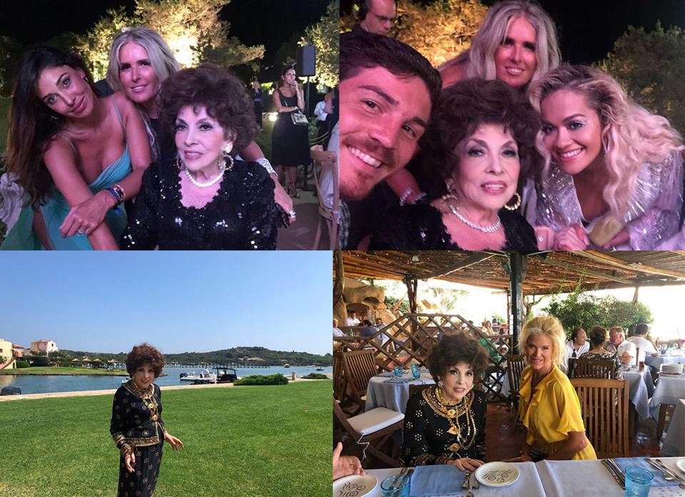 Costa Smeralda: è Gina Lollobrigida la regina del Party Unicef