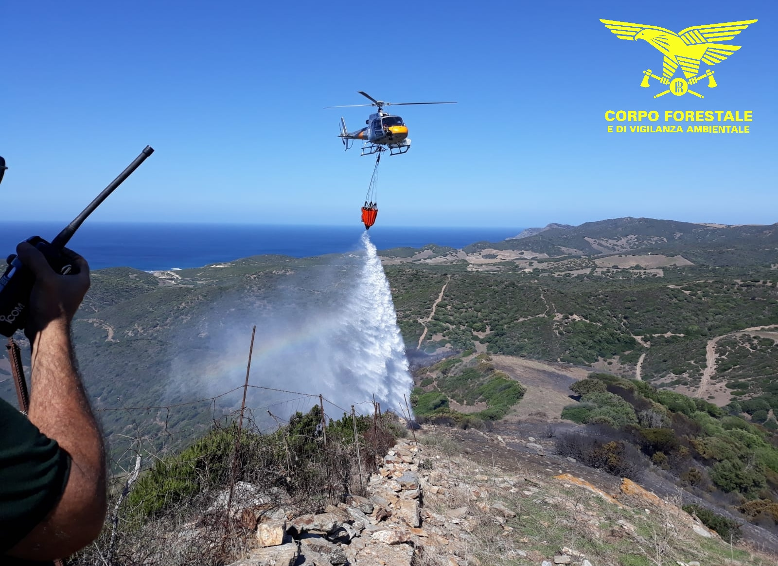 Olbia, Protezione Civile: arriva con il caldo l'allerta incendi