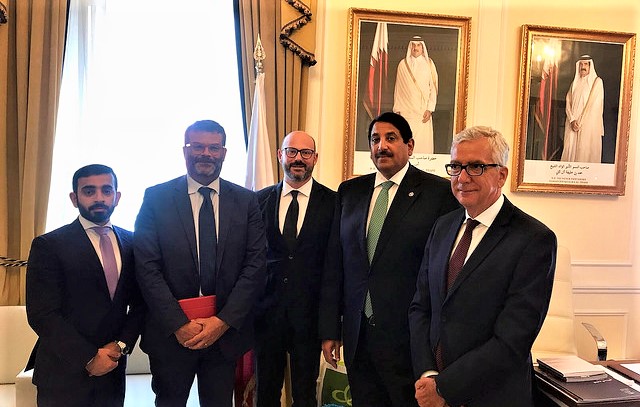 Air Italy e Mater Olbia: Pigliaru, Careddu e Arru incontrano l'ambasciatore del Qatar